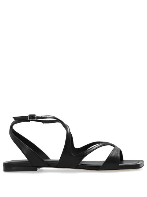 Jimmy Choo Ayla leather sandals - Black - zdjęcie produktu nr 1