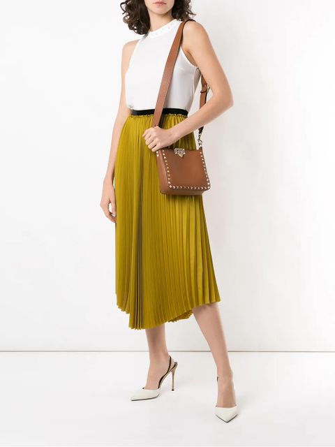 Valentino Garavani Rockstud crossbody bag - Brown - zdjęcie produktu nr 2