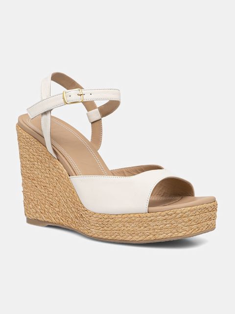 Souliers Martinez sandały na koturnie skórzane SUMMER - zdjęcie produktu nr 1