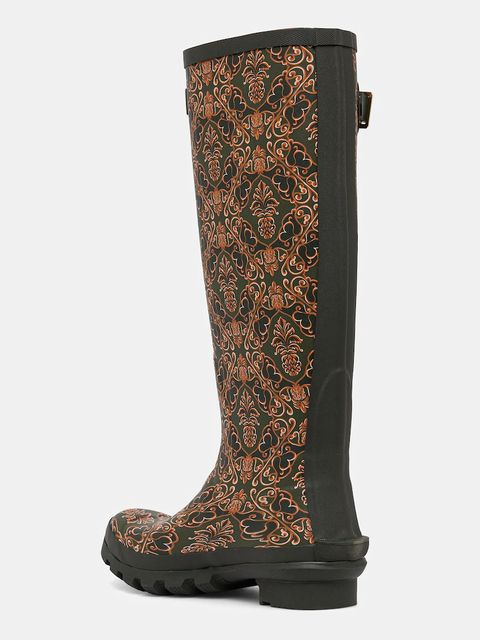 Barbour kalosze Barbour x Farm Rio Cami Wellington damskie kolor zielony LRF0124MI13 - zdjęcie produktu nr 2