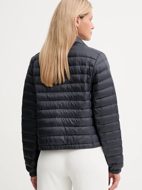 Calvin Klein kurtka puchowa kolor granatowy przejściowa LV044C513G