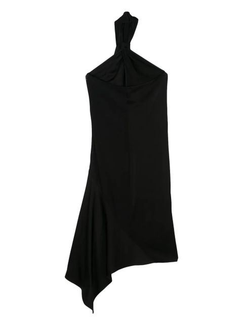 Givenchy knot-detail asymmetric midi dress - Black - zdjęcie produktu nr 2