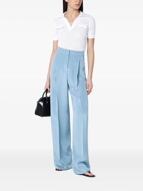 Max Mara pleated trousers - Blue