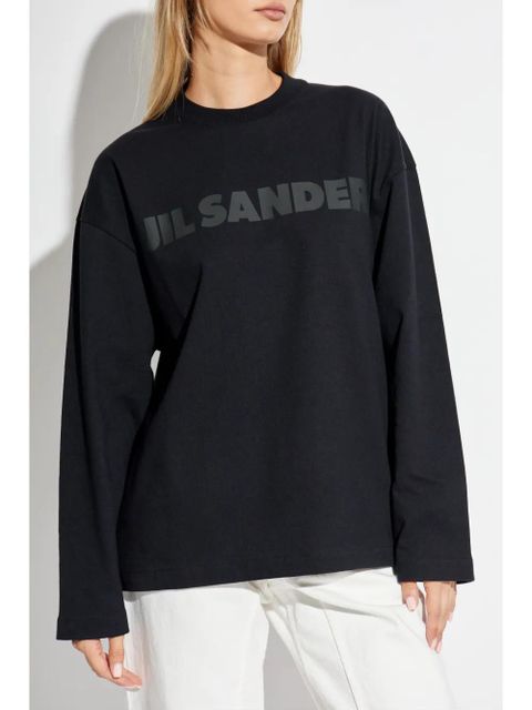 Jil Sander logo t-shirt - Black
