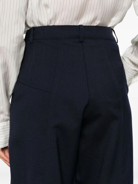 PINKO button-fastening panelled trousers - Blue