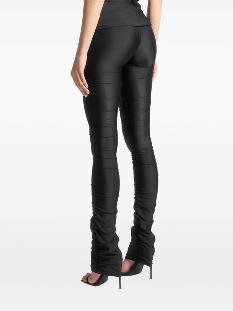 Manière De Voir ruched leggings - Black