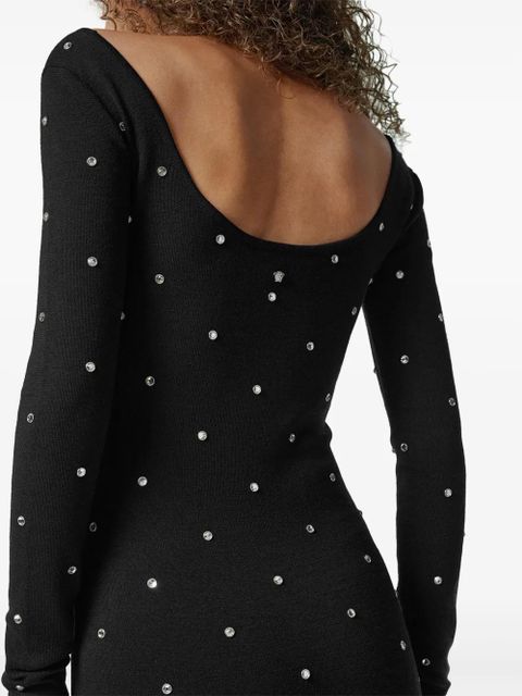 Versace Cielo Stellato maxi dress - Black