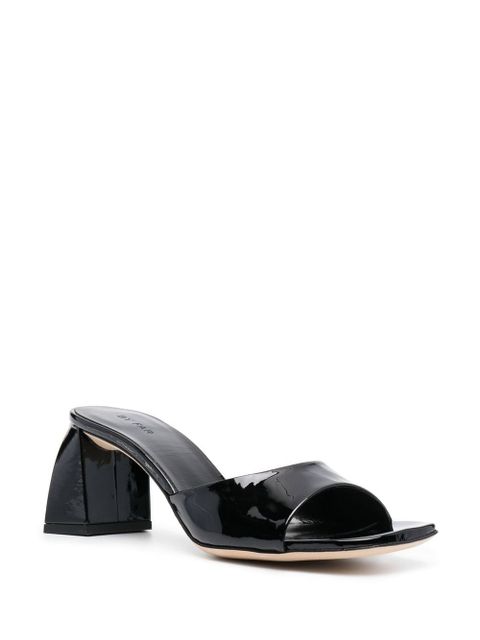 BY FAR 80mm Romy sandals - Black - zdjęcie produktu nr 2