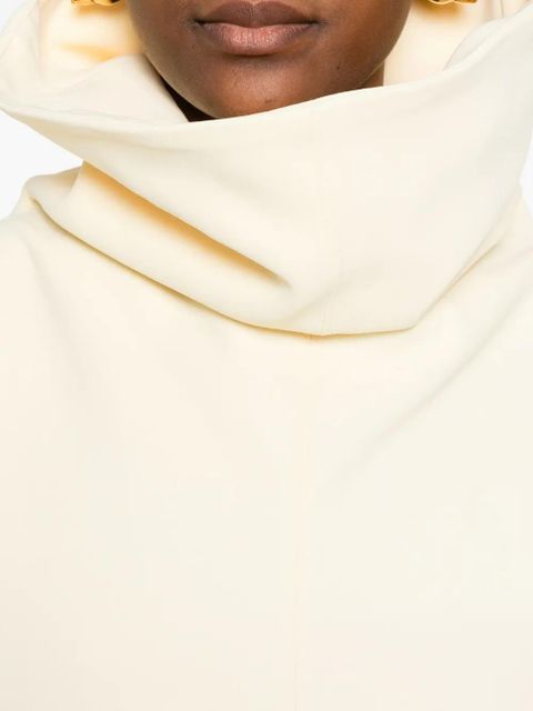 Jacquemus cowl-neck sleeveless dress - Yellow - zdjęcie produktu nr 2