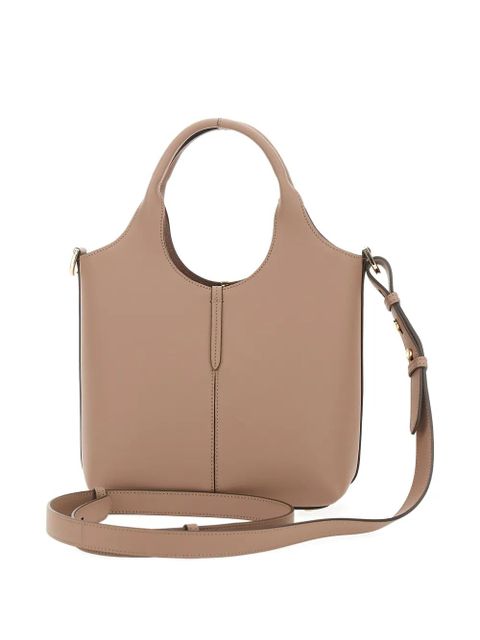 Tod's mini leather tote bag - Pink