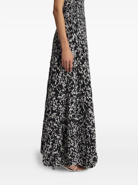 KHAITE Twigs maxi dress - Black