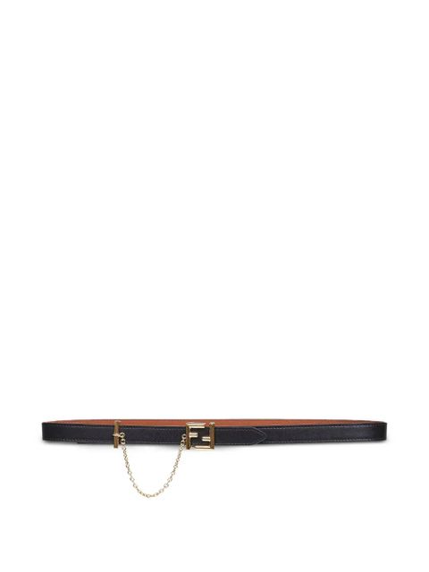 FENDI FF buckle chain belt - Black - zdjęcie produktu nr 1