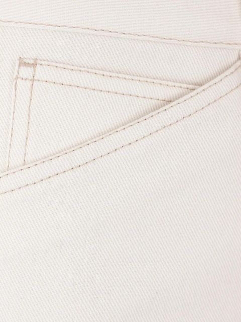 LEMAIRE twisted trousers - White