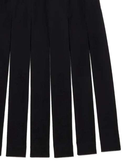 Simone Rocha contrast-panel midi skirt - Grey