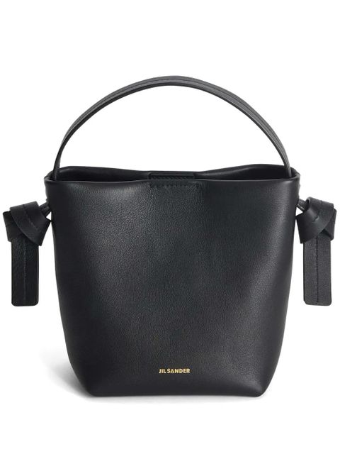 Jil Sander Knot Hobo Mini shoulder bag - Black - zdjęcie produktu nr 1
