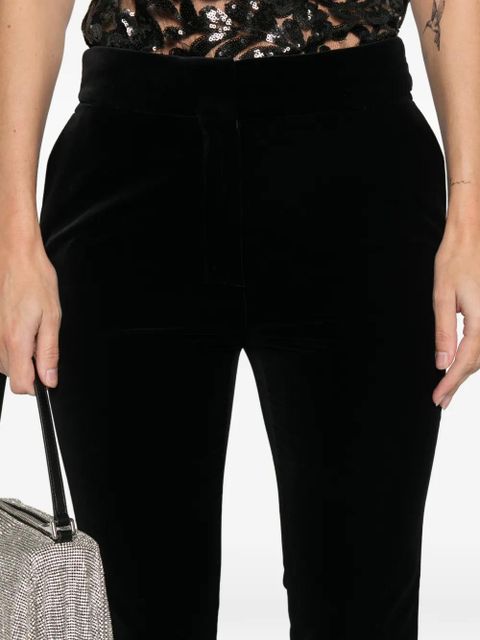 Golden Goose Journey slight votton flared trousers - Black