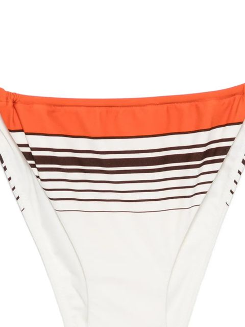 SIR. Destino striped-pattern bikini bottom - White - zdjęcie produktu nr 2