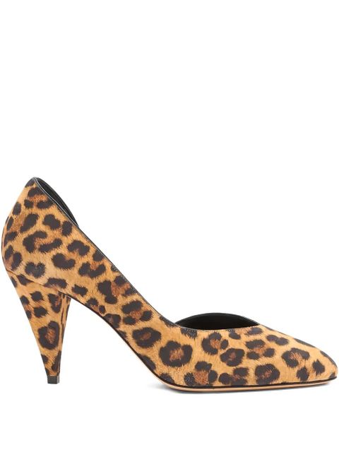 Casadei 80mm Venus Malesia leopard-print pumps - Brown - zdjęcie produktu nr 1