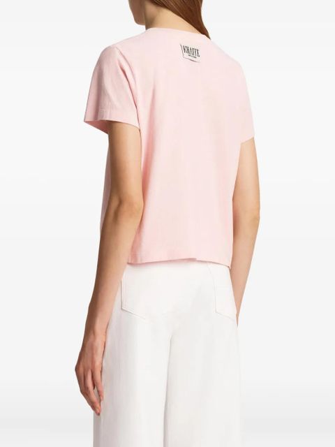 KHAITE Emmylou T-shirt - Pink