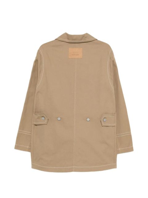 AMI Paris pocket topstitching jacket - Neutrals - zdjęcie produktu nr 2