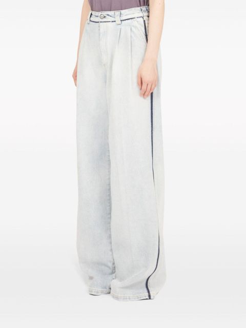 Maison Margiela Memory wide-leg jeans - Blue