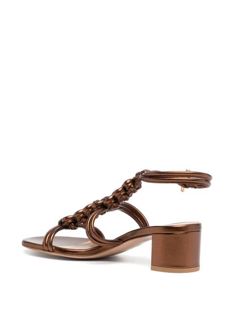 Gianvito Rossi 45mm Capua sandals - Brown - zdjęcie produktu nr 2