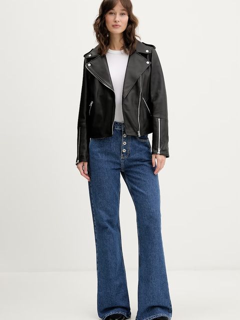 HUGO ramoneska skórzana Lujana - zdjęcie produktu nr 1