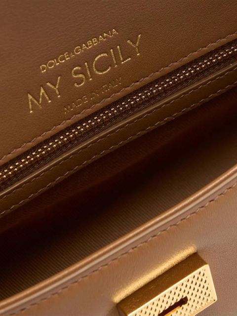 Dolce & Gabbana top-handle cross body bag - Brown