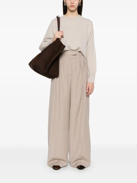 ANINE BING Lou trousers - Neutrals