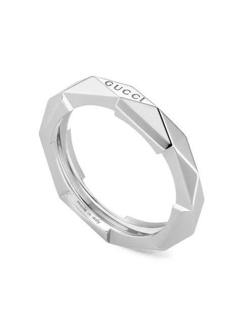 Gucci 18K white gold Link To Love ring - Silver - zdjęcie produktu nr 2