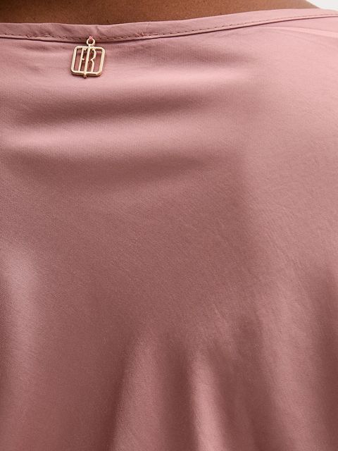 Fracomina bluzka damska kolor różowy gładka FS25WT1004W45101