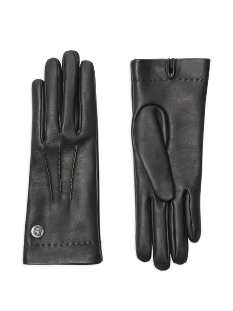 Burberry equestrian-knight stud gloves - Black - zdjęcie produktu nr 2