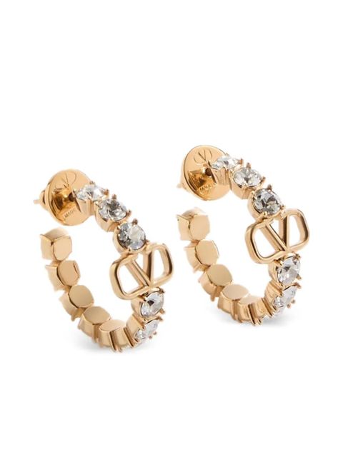 Valentino Garavani VLogo Signature drop earrings - Gold