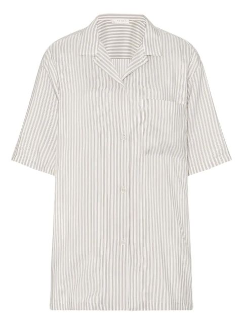The Row striped short-sleeve shirt - White - zdjęcie produktu nr 1