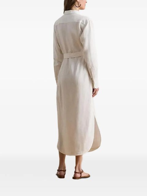 Lauren Ralph Lauren belted shirt dress - White - zdjęcie produktu nr 2