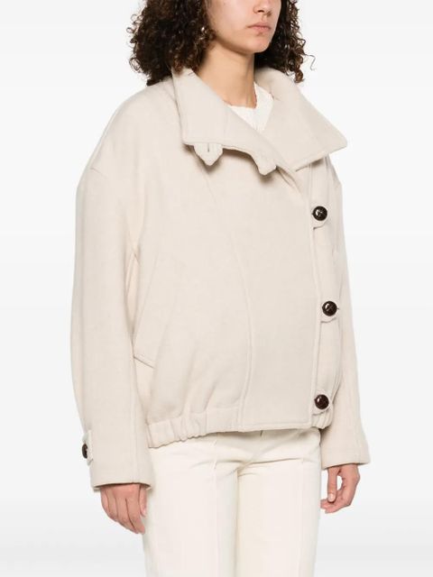 ISABEL MARANT Hanis coat - Neutrals