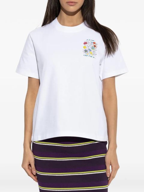 Casablanca graphic-print T-shirt - White