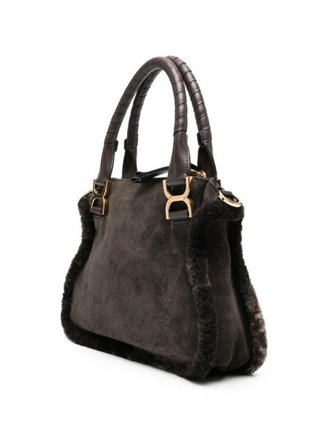 Chloé suede tote bag - Brown
