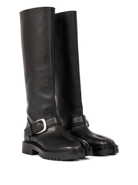 Maison Margiela Tabi County Knee Boots - Black - zdjęcie produktu nr 2