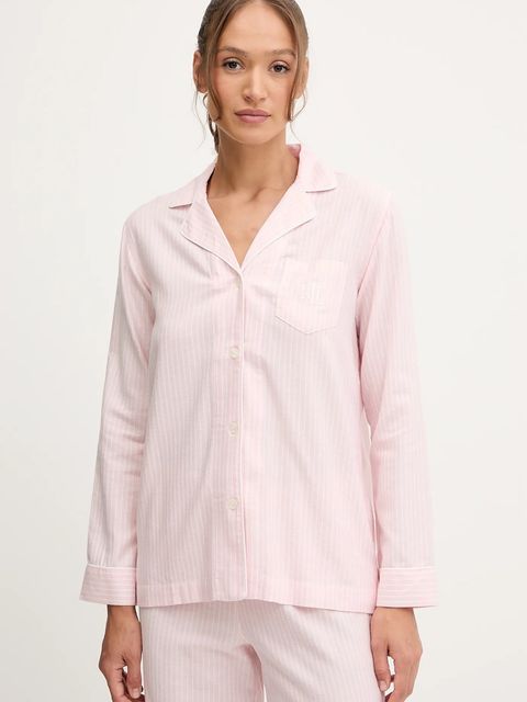Lauren Ralph Lauren piżama damska kolor różowy ILN92448