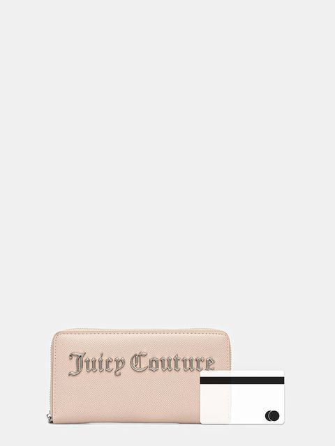Juicy Couture portfel damski kolor różowy WIJJM5341WVP
