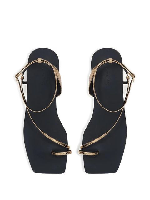 Johanna Ortiz Flamenco Echoes flat sandals - Gold