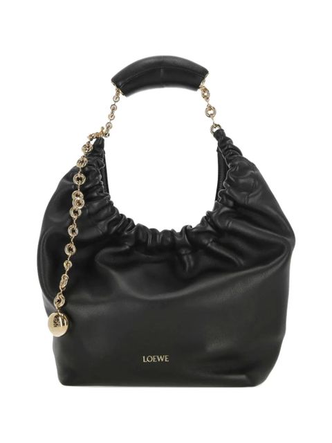 LOEWE small Squeeze chain shoulder bag - Black - zdjęcie produktu nr 1