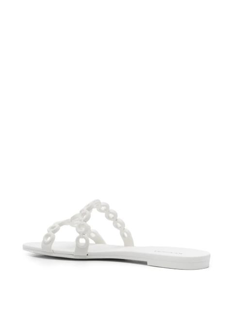 Aquazzura Infinity chain-detail sandals - White