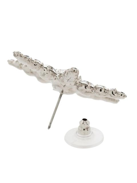 Jennifer Behr Polaris crystal-embellished stud earrings - Neutrals