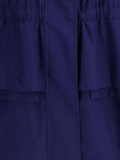 FENDI elasticated-waist coat - Blue