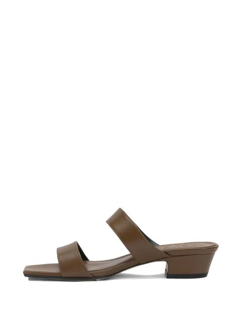 Aeyde Kemi square-toe sandals - Brown