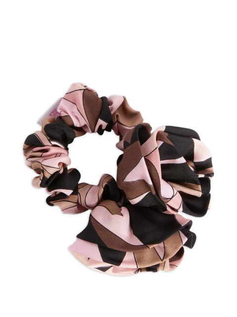 PUCCI silk hair tie with rose detail - Pink - zdjęcie produktu nr 1