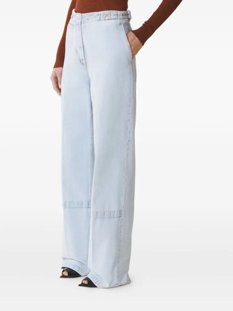 Lanvin panelled trousers - Blue - zdjęcie produktu nr 2