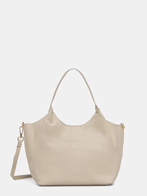 Answear.LAB torebka skórzana kolor beżowy - zdjęcie produktu nr 1